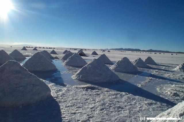 Bolivia - Salt winning