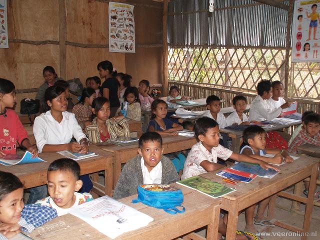 Cambodja - Schooltje Siem Reap