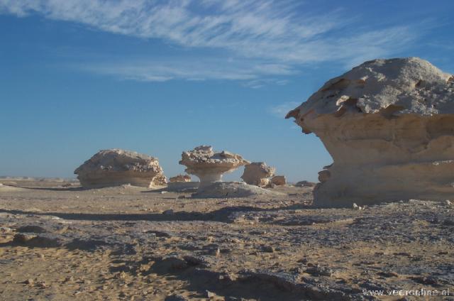 Egypte - Champignons rotsen