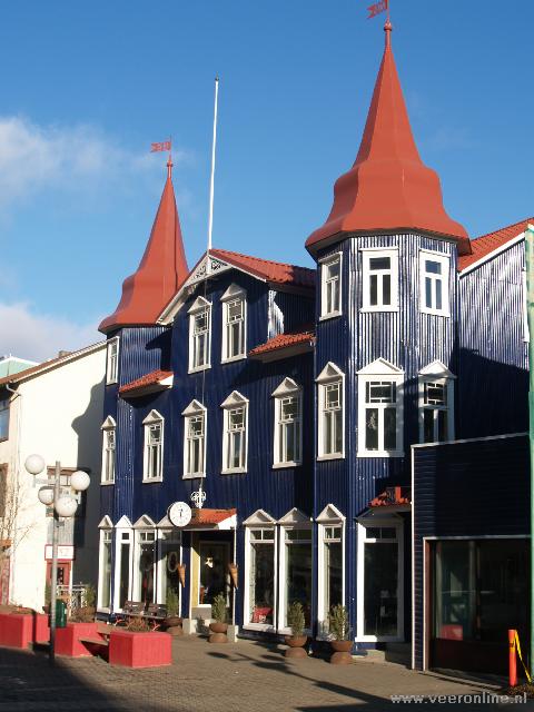 IJsland - Winkelstraat Akureyri