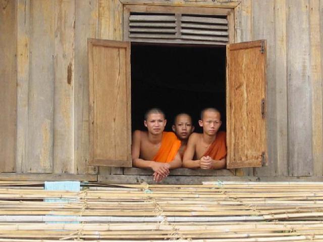 Laos - Monks