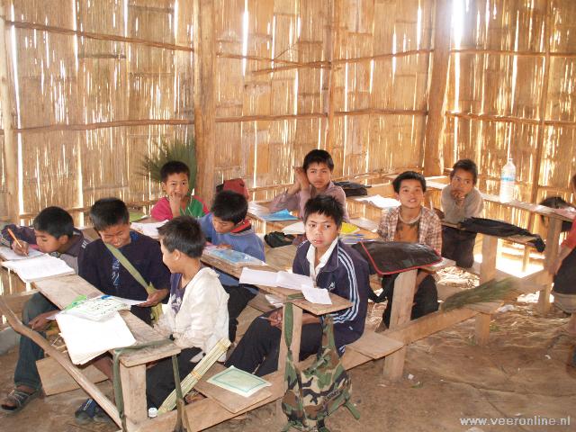 Laos - Schooltje Sayoudom