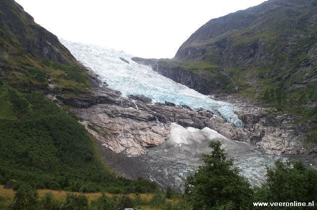 Noorwegen - BrÃ¦vasshytta gletsjer