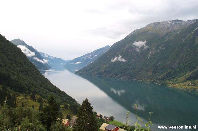 Noorwegen - Uitzicht FjÃ¦rlandfjord