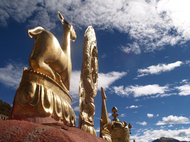 Tibet - Ganden Klooster